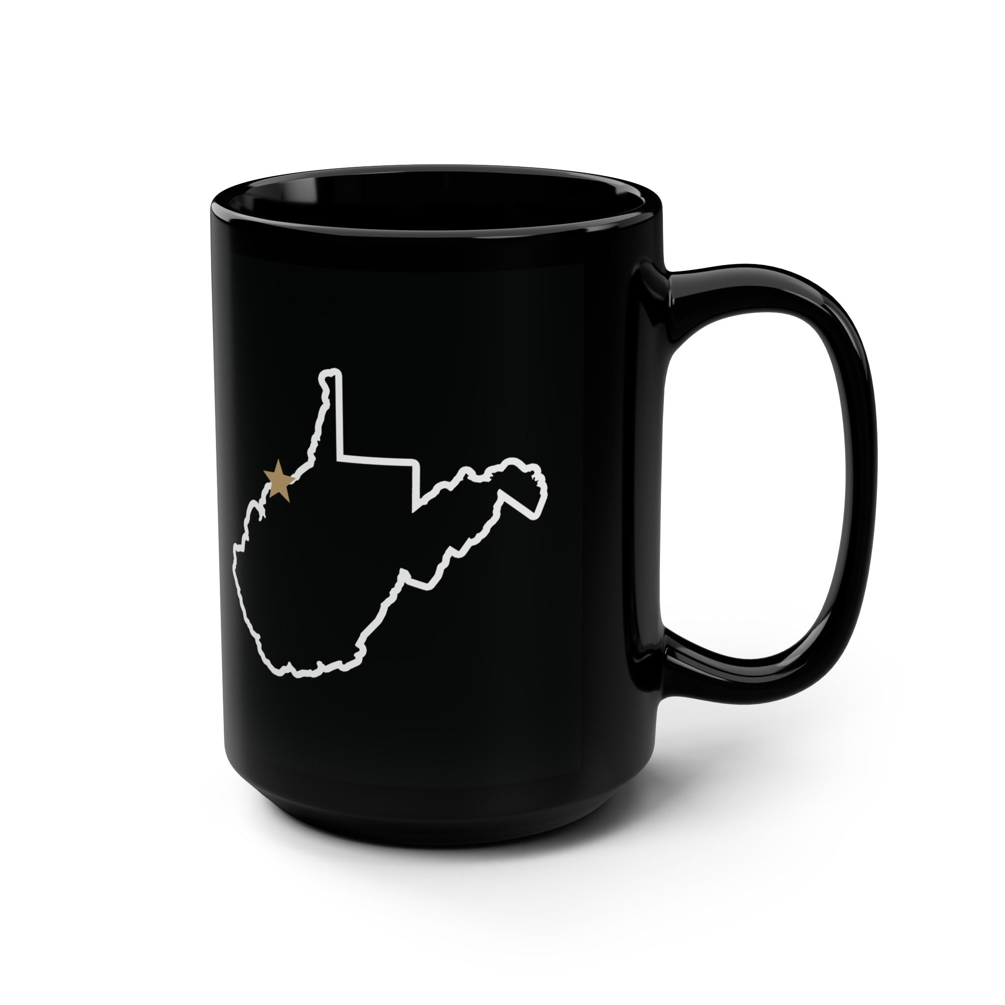 Black Ceramic Mug