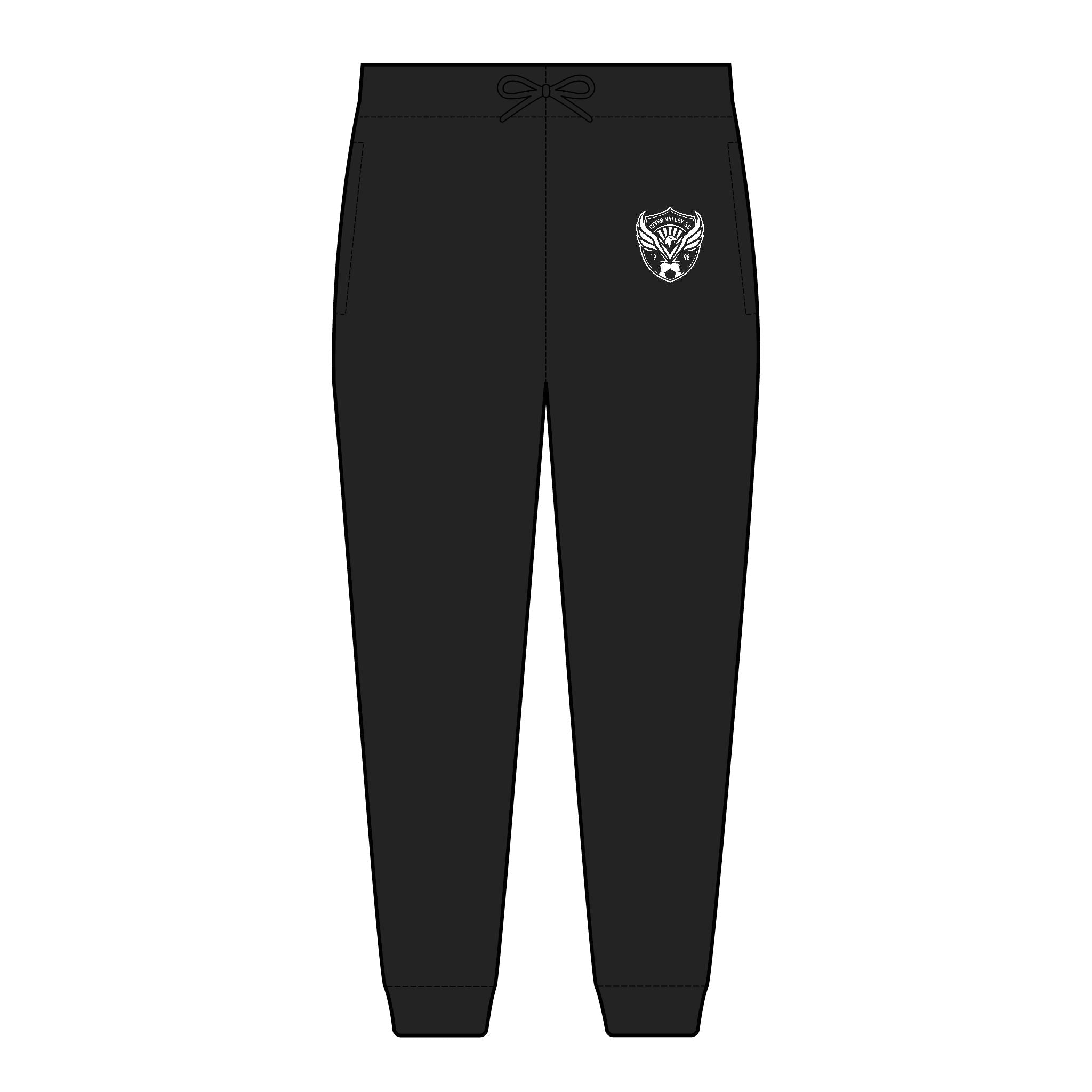 Embroidered Fleece Joggers