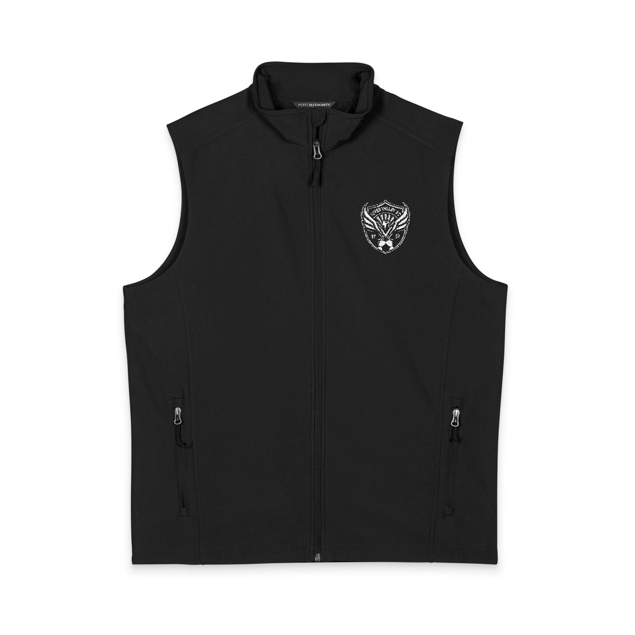Embroidered Soft Shell Vest