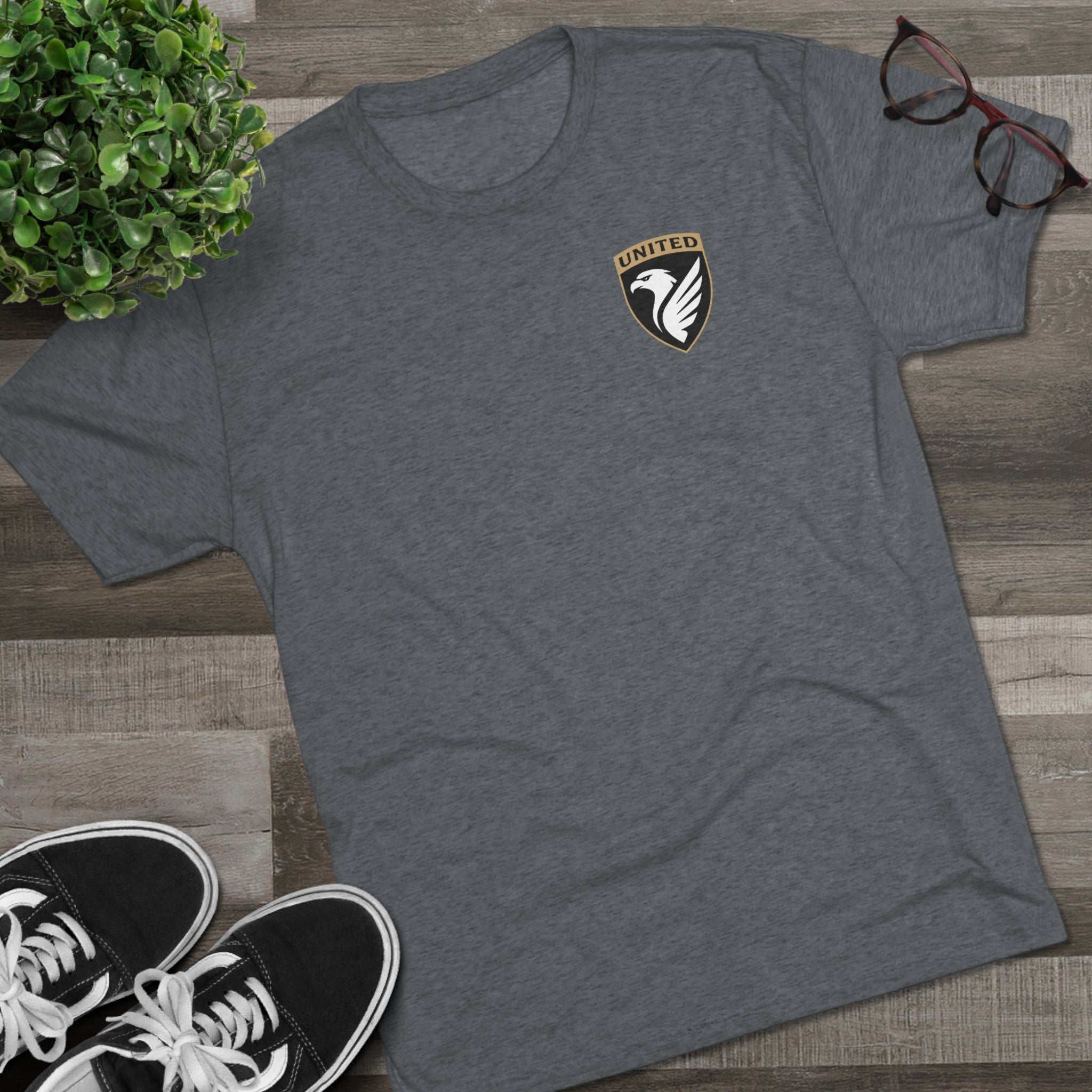 Tri-Blend United Crest T-Shirt