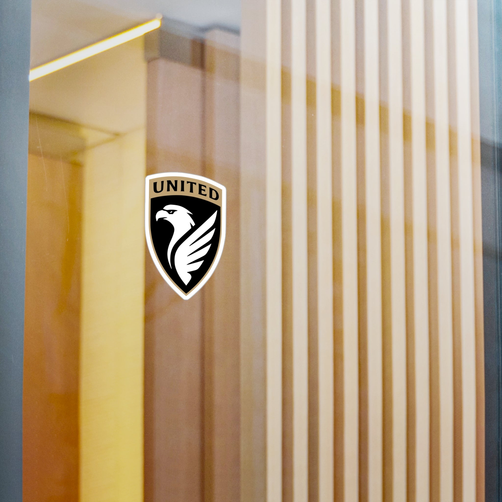 United Crest Vinyl Sticker