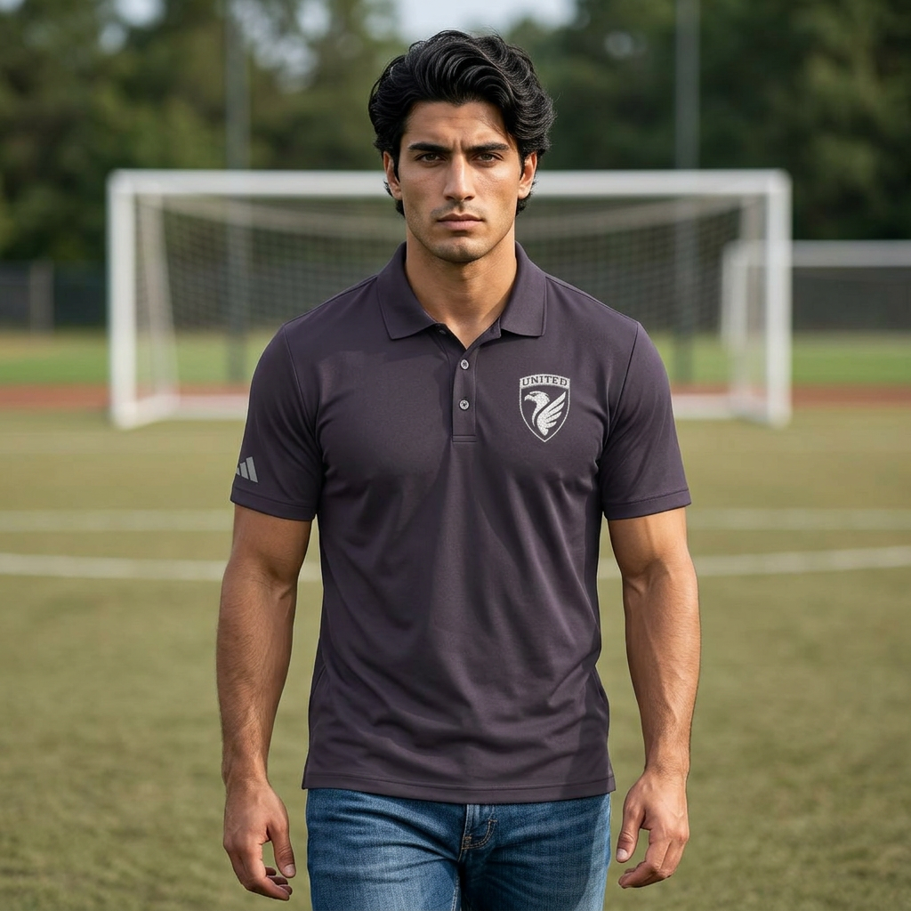 RVSC United Adidas Athletic Polo