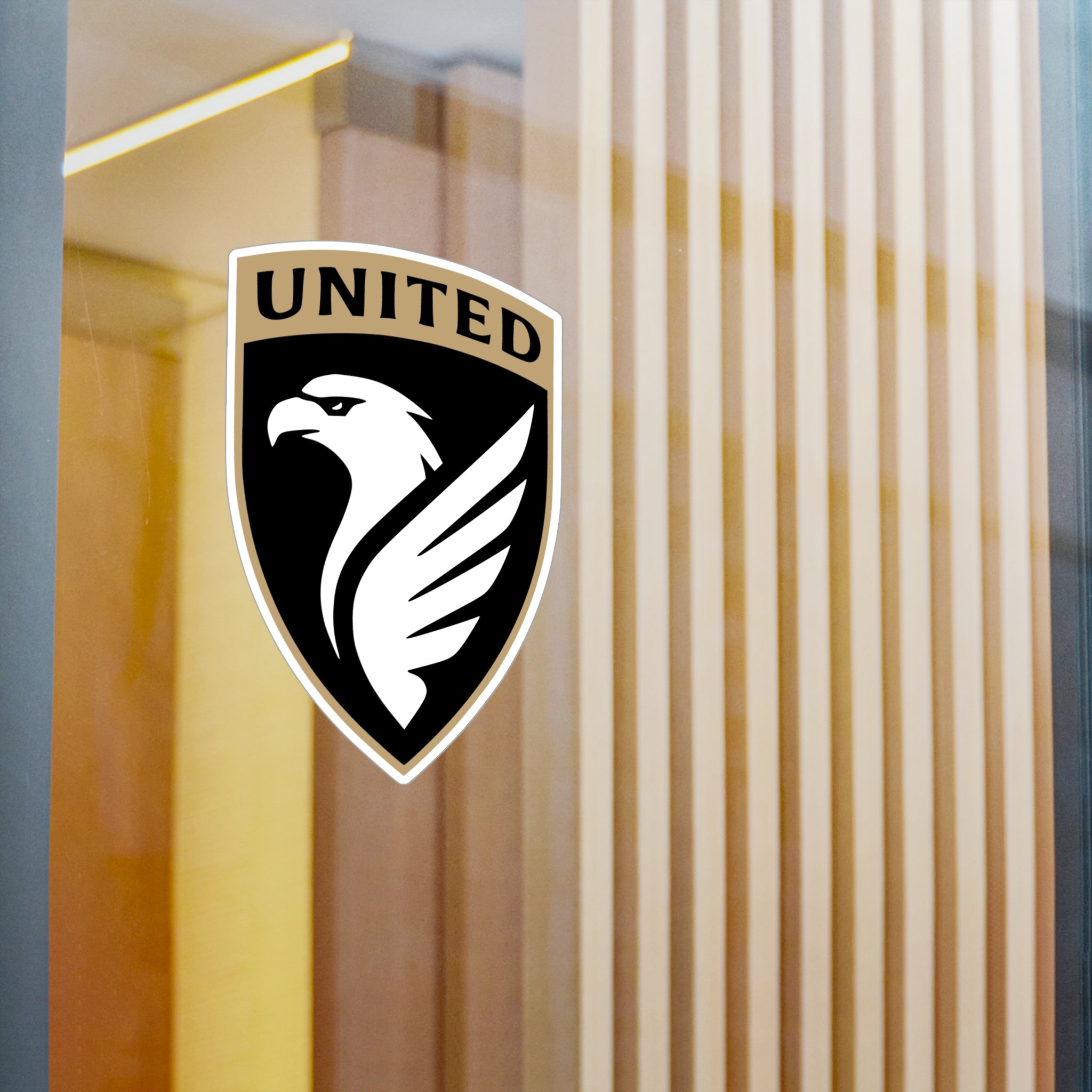 United Crest Vinyl Sticker