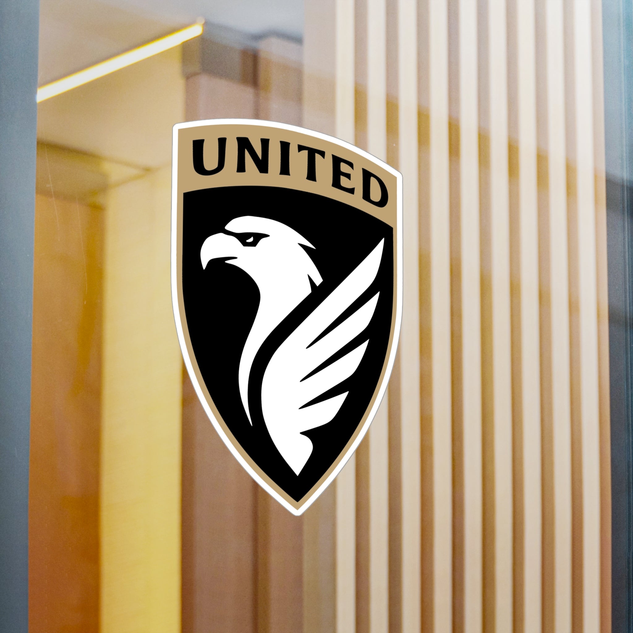 United Crest Vinyl Sticker