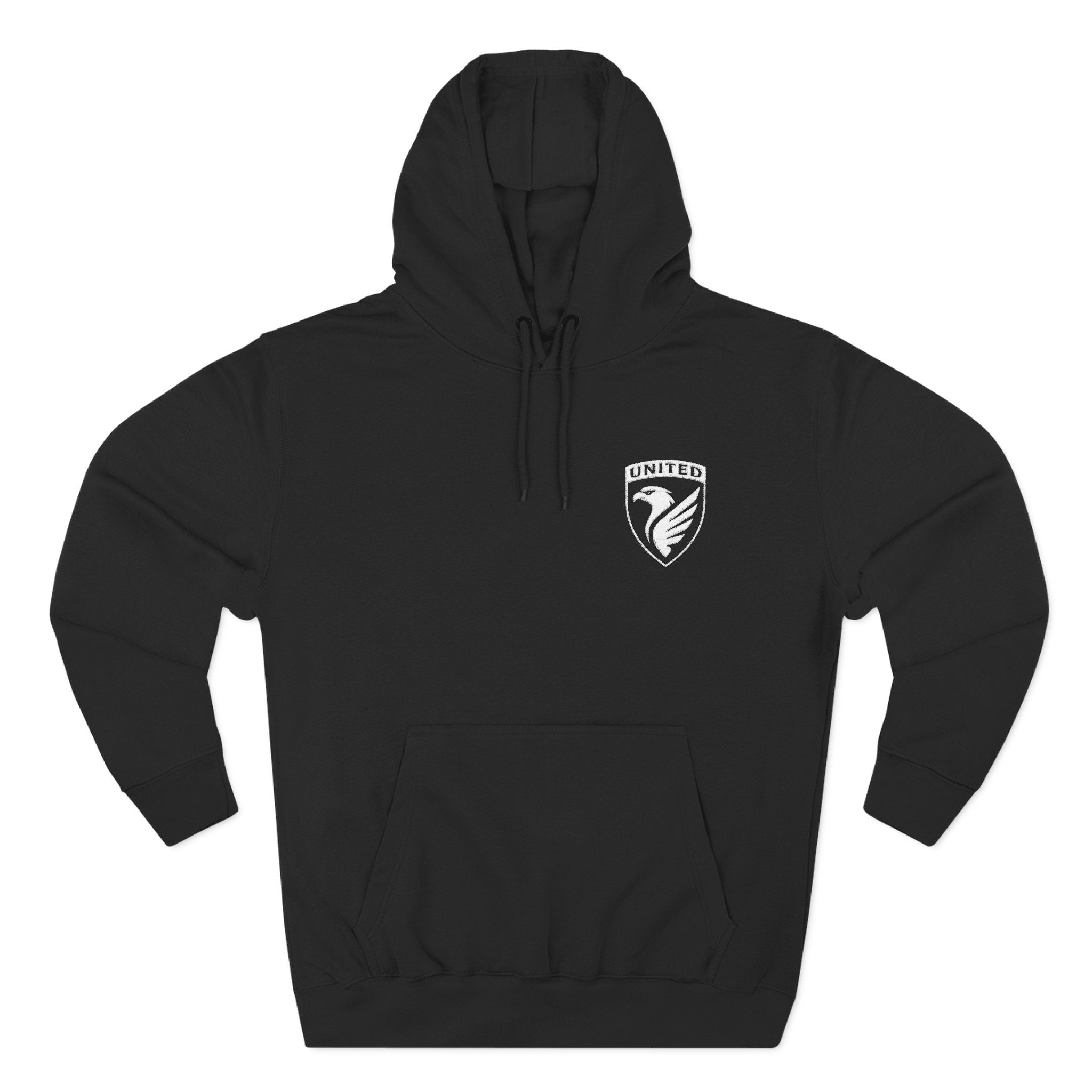 Embroidered Crest Hoodie