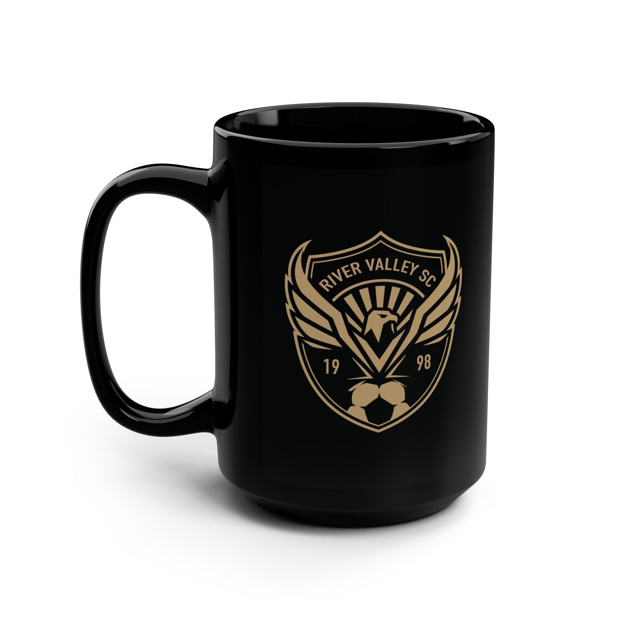 Black Ceramic Mug