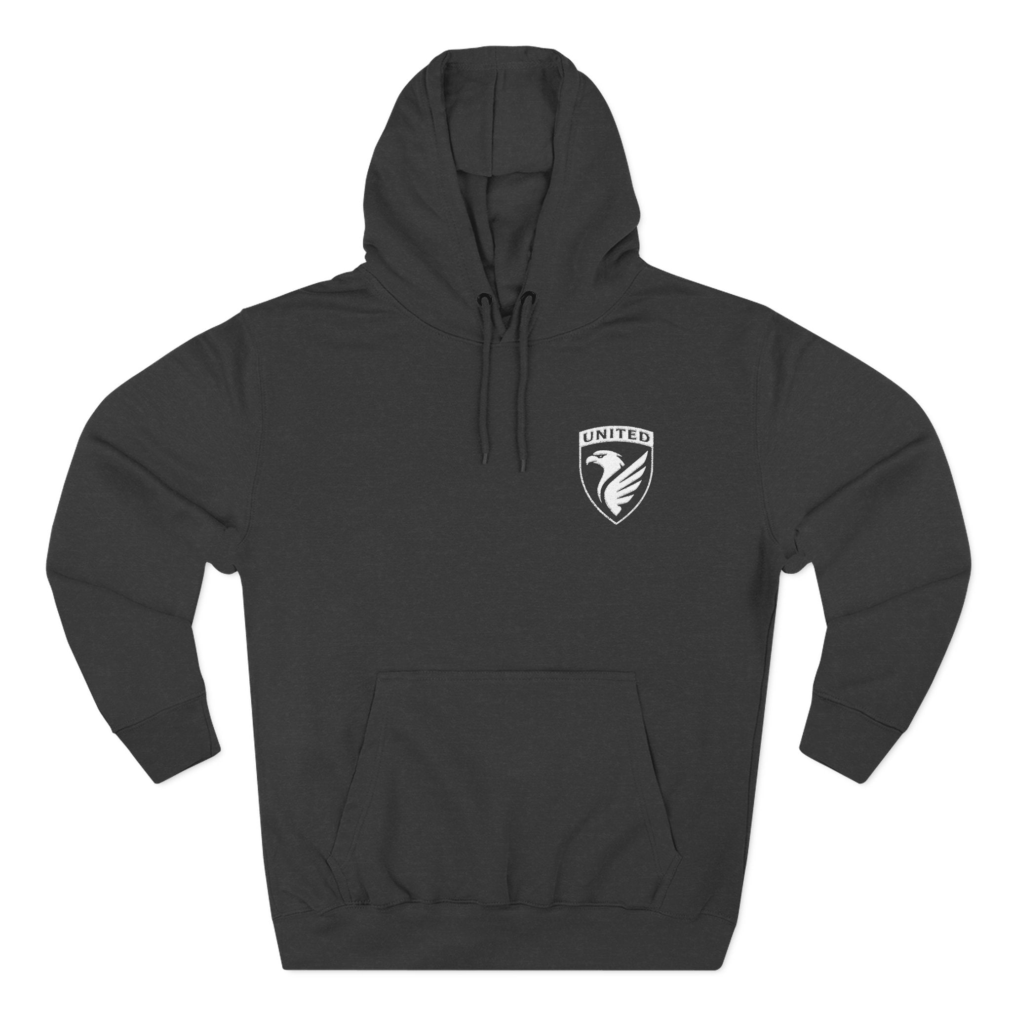 Embroidered Crest Hoodie