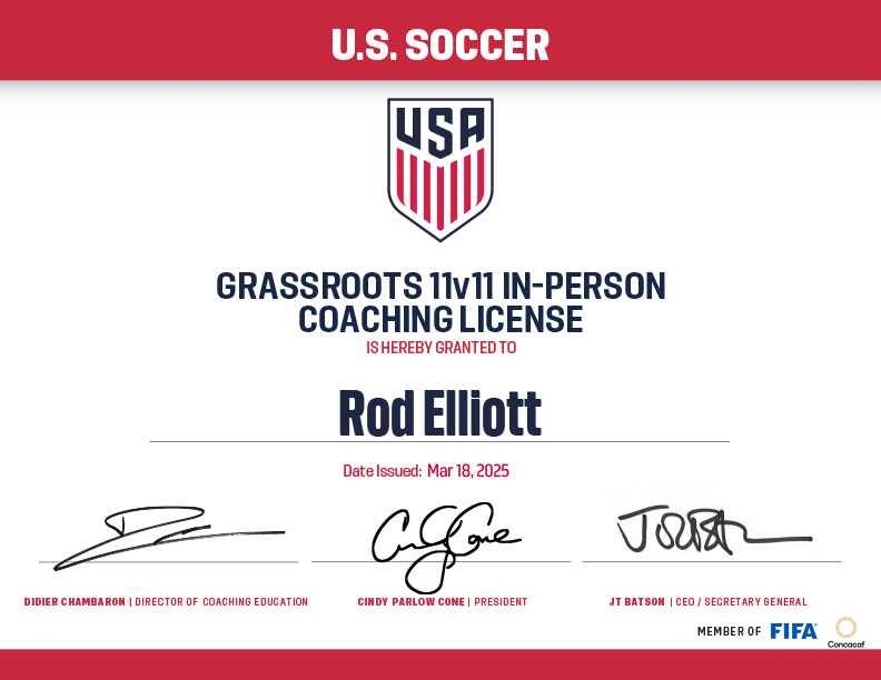 11v11 Certification