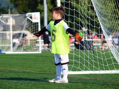 Dakota in Goal - RVSC Parkersburg Soccer
