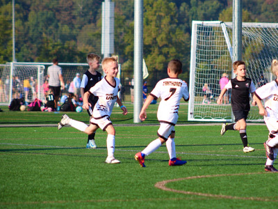 Harrison and Brennen Celebrating - RVSC Parkersburg Soccer