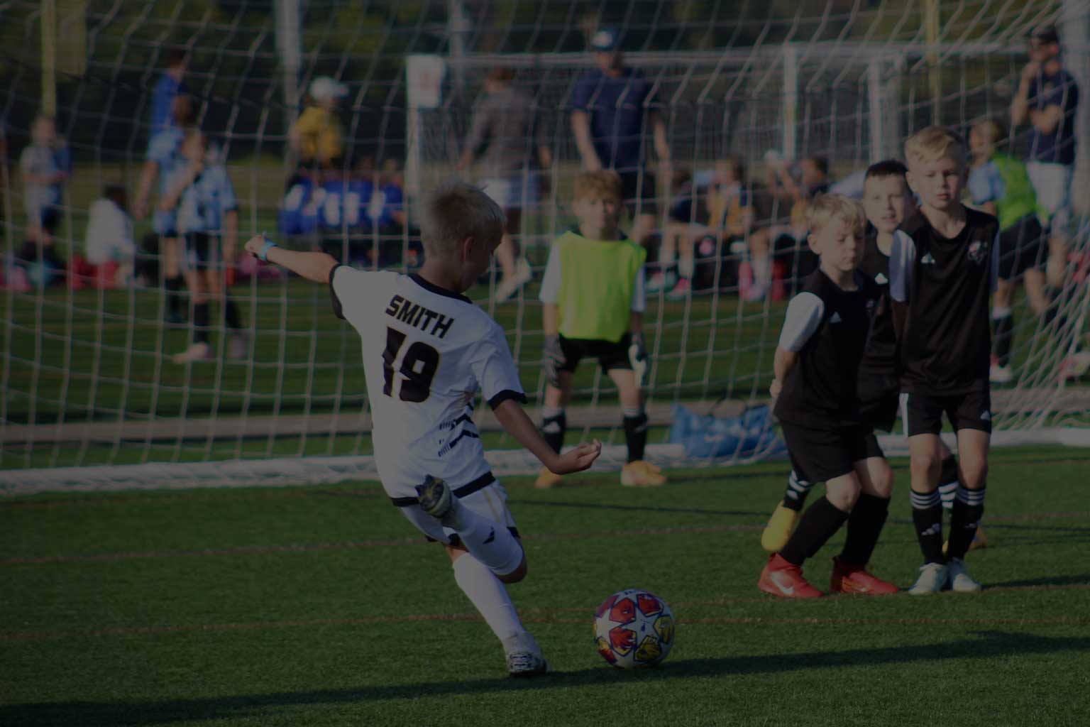 Player Kicking Ball - RVSC Parkersburg Soccer