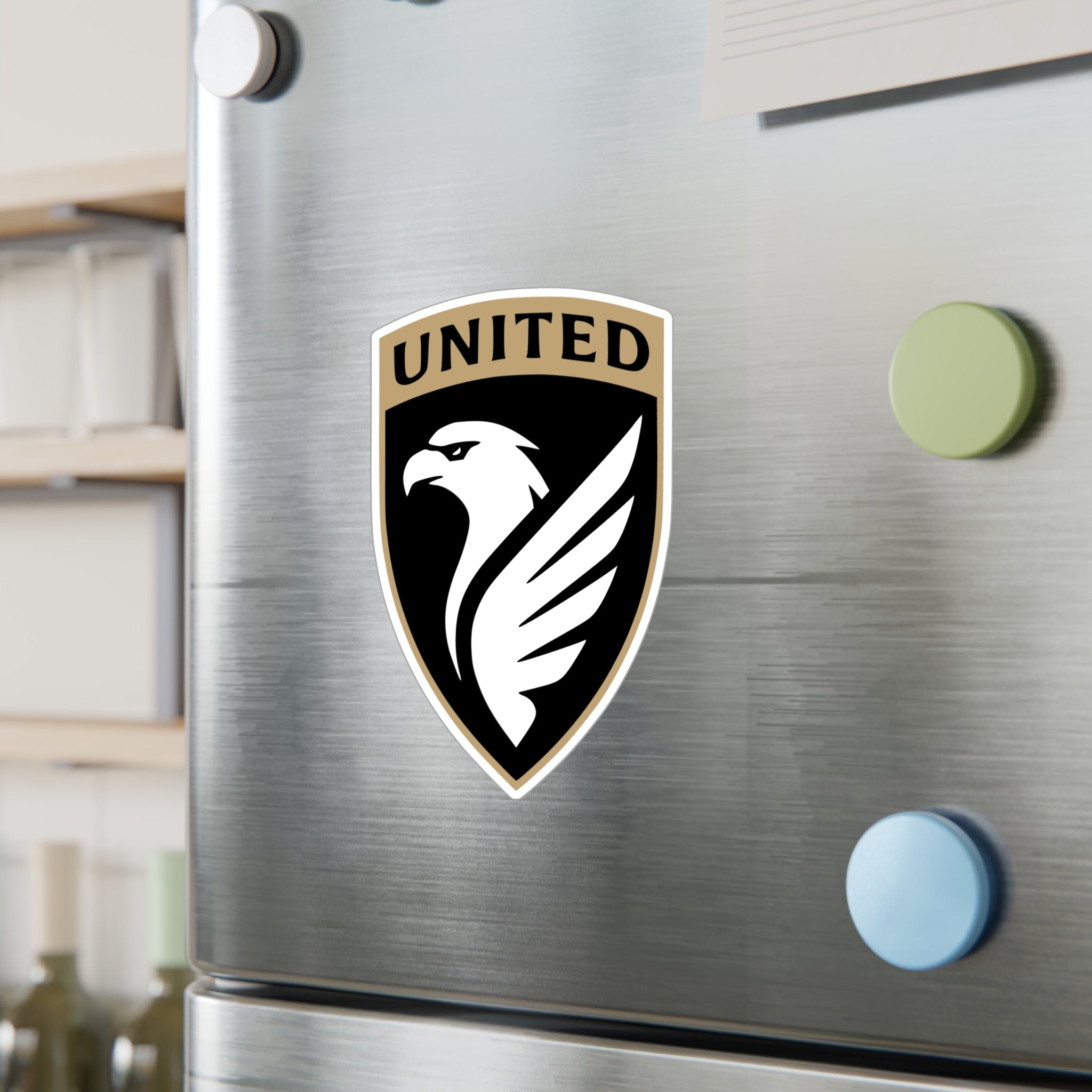 United Crest Vinyl Sticker