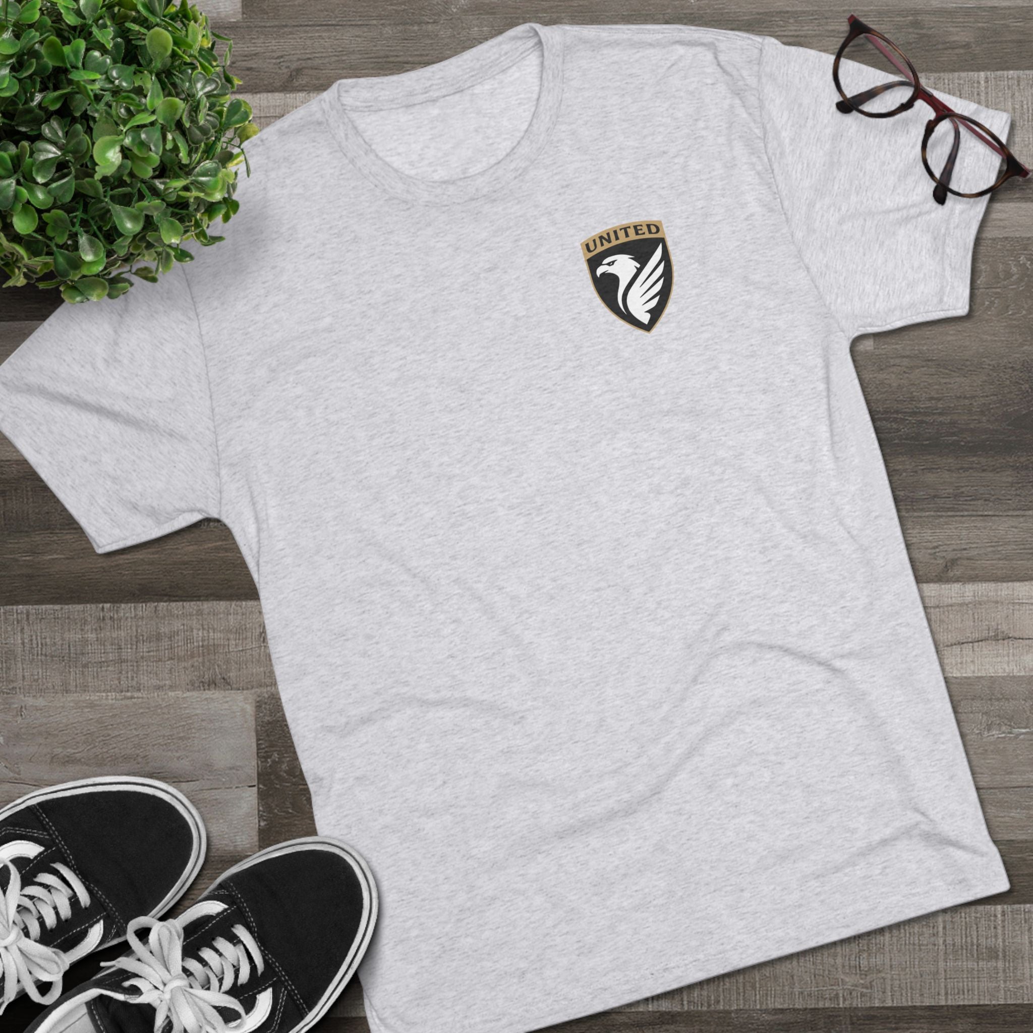 Tri-Blend United Crest T-Shirt