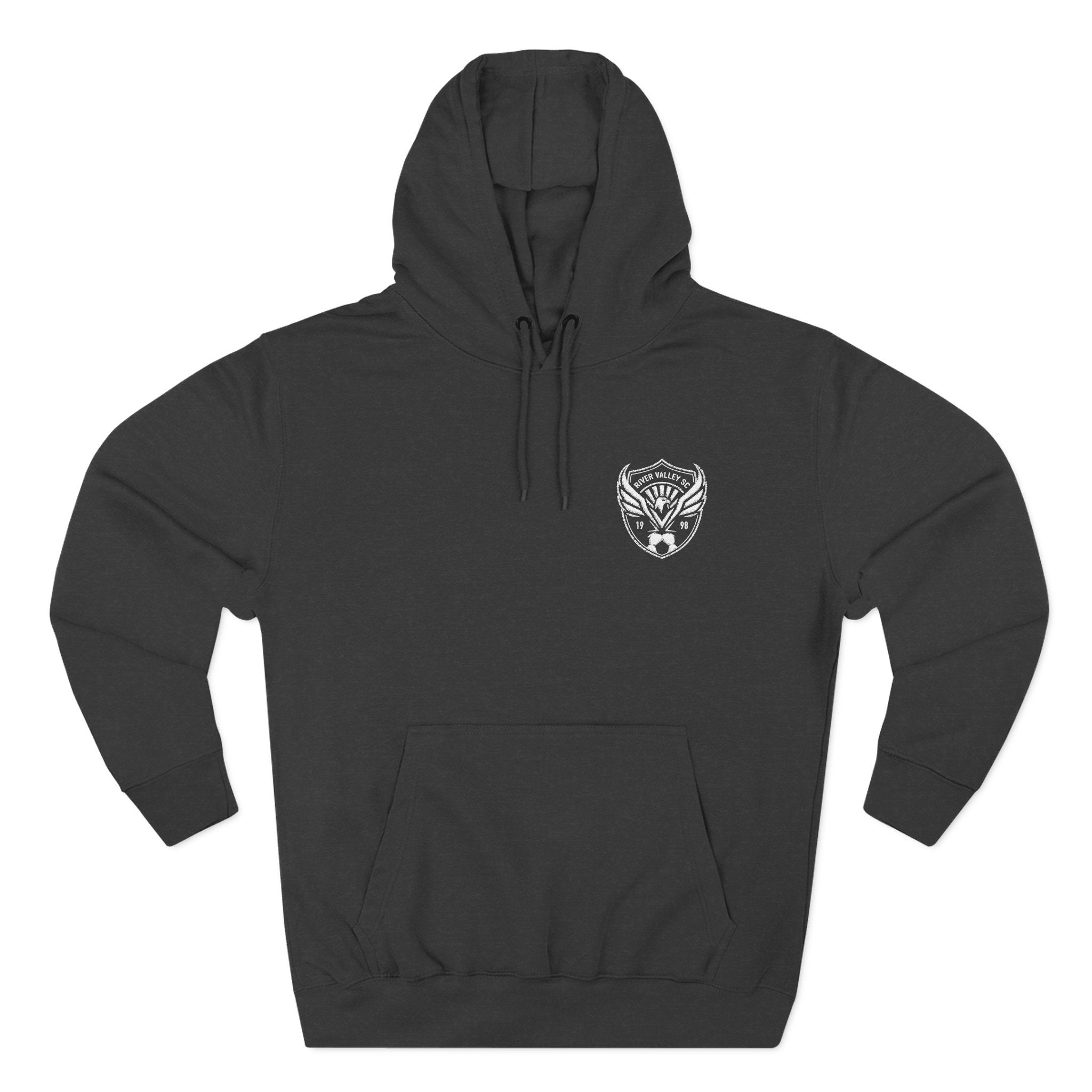 Embroidered Crest Hoodie