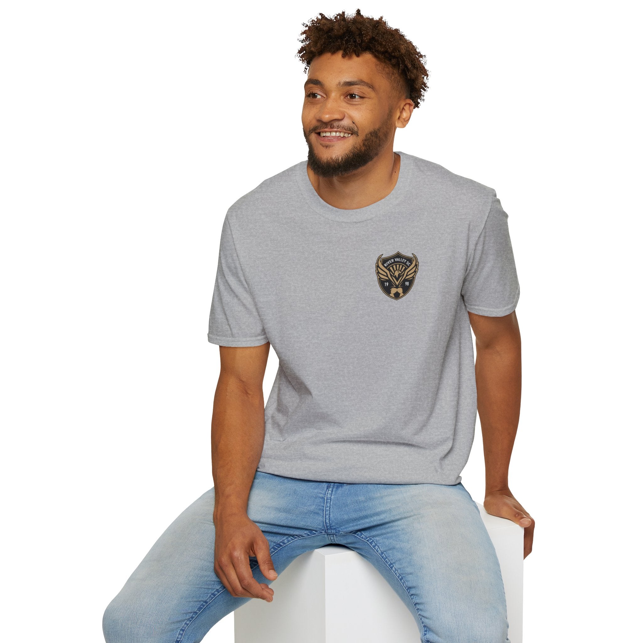 Unisex Softstyle Crest T-Shirt