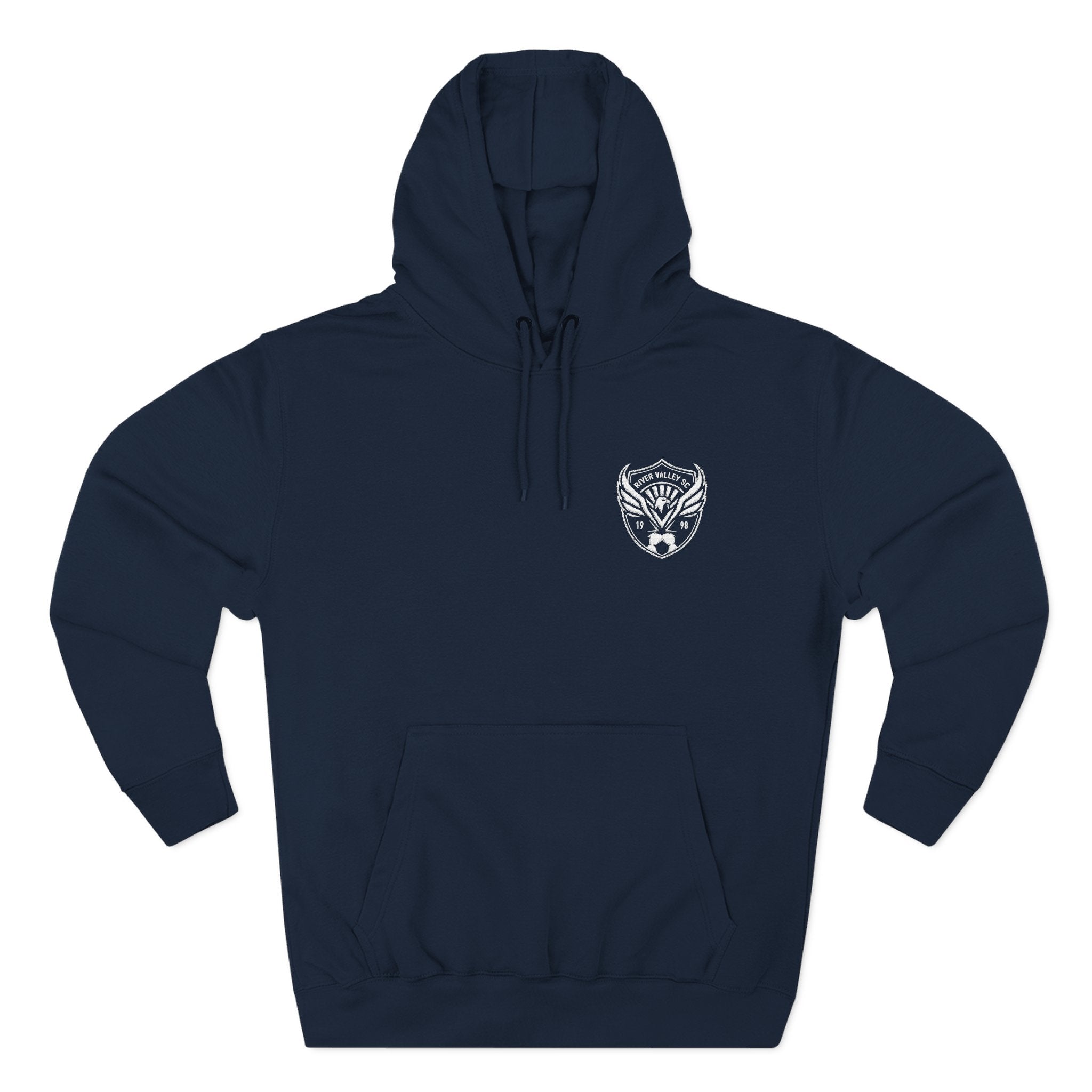 Embroidered Crest Hoodie