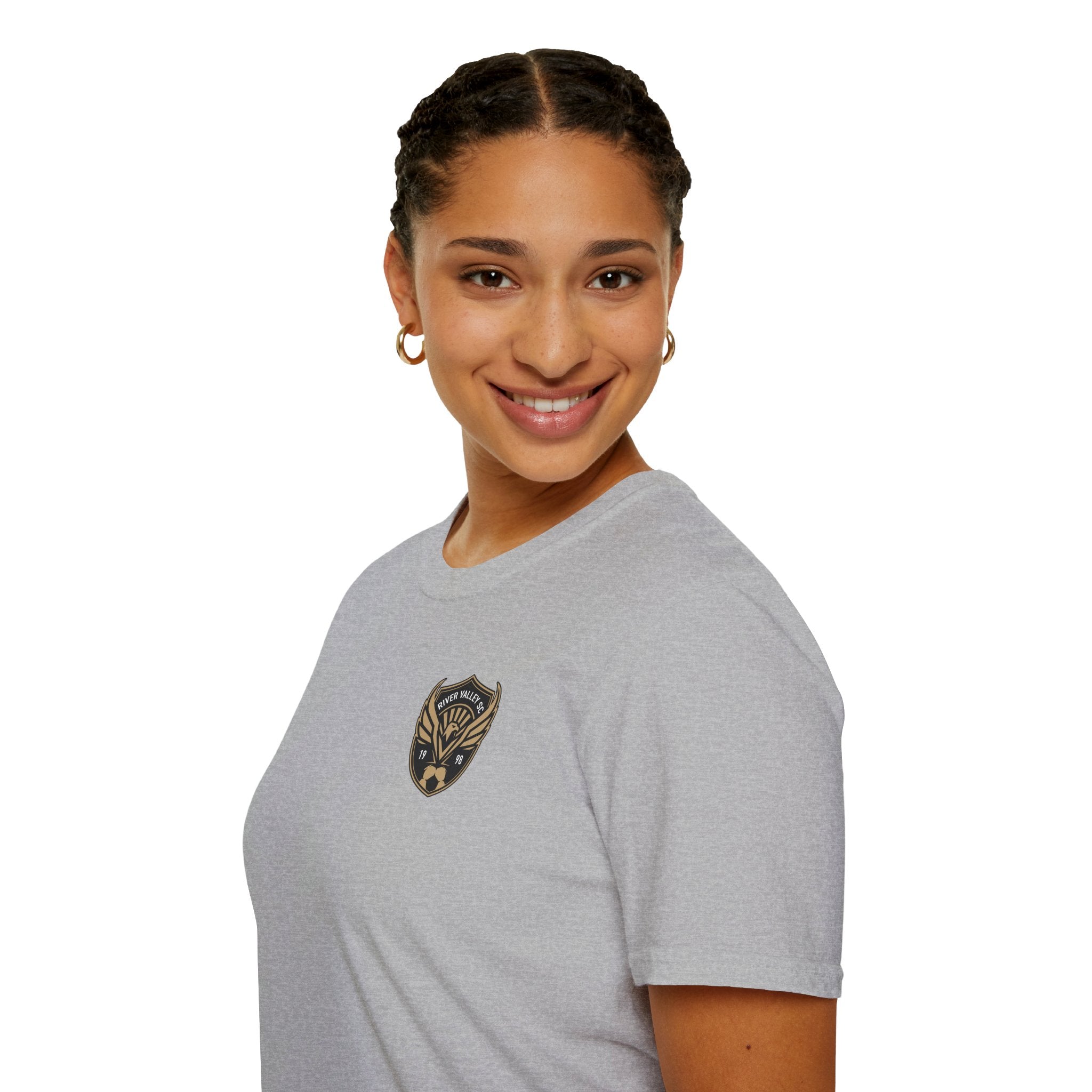Unisex Softstyle Crest T-Shirt