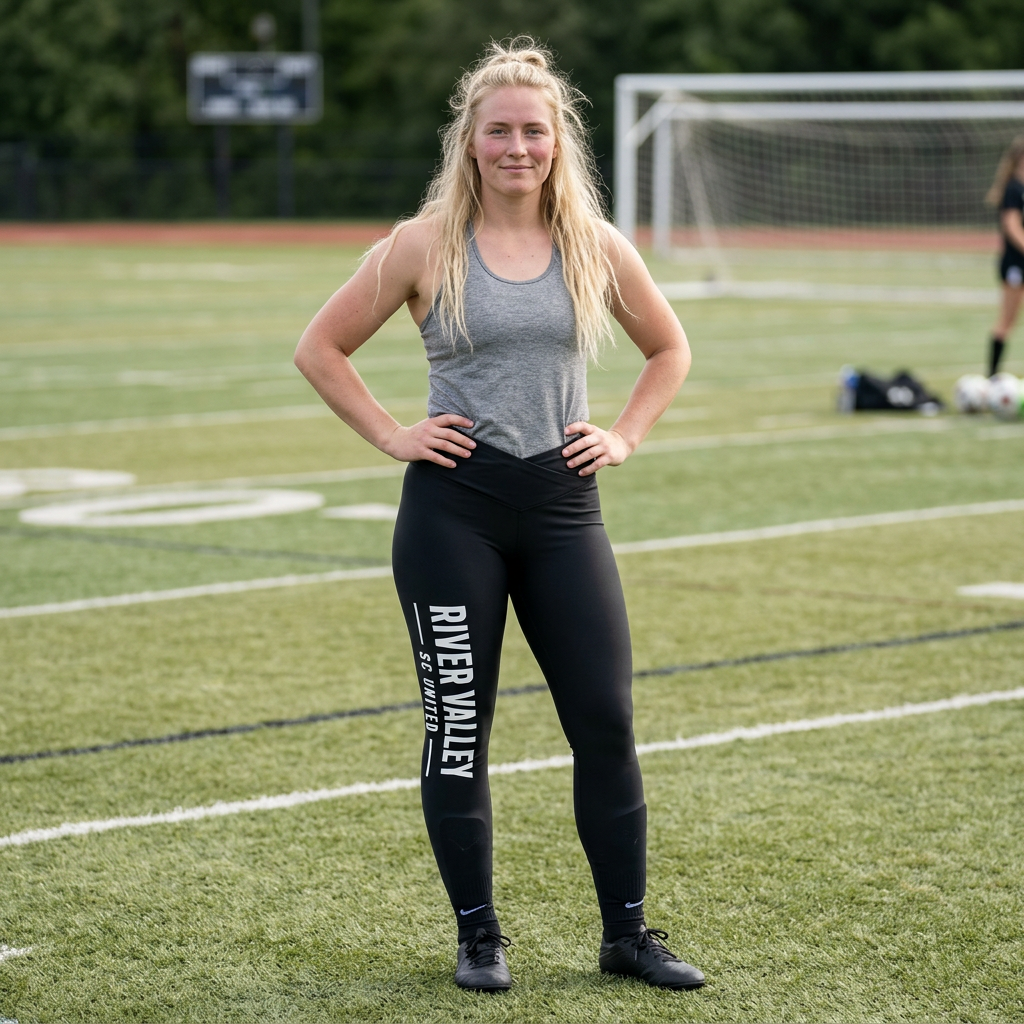 Women's High-Waist Athletic Leggings