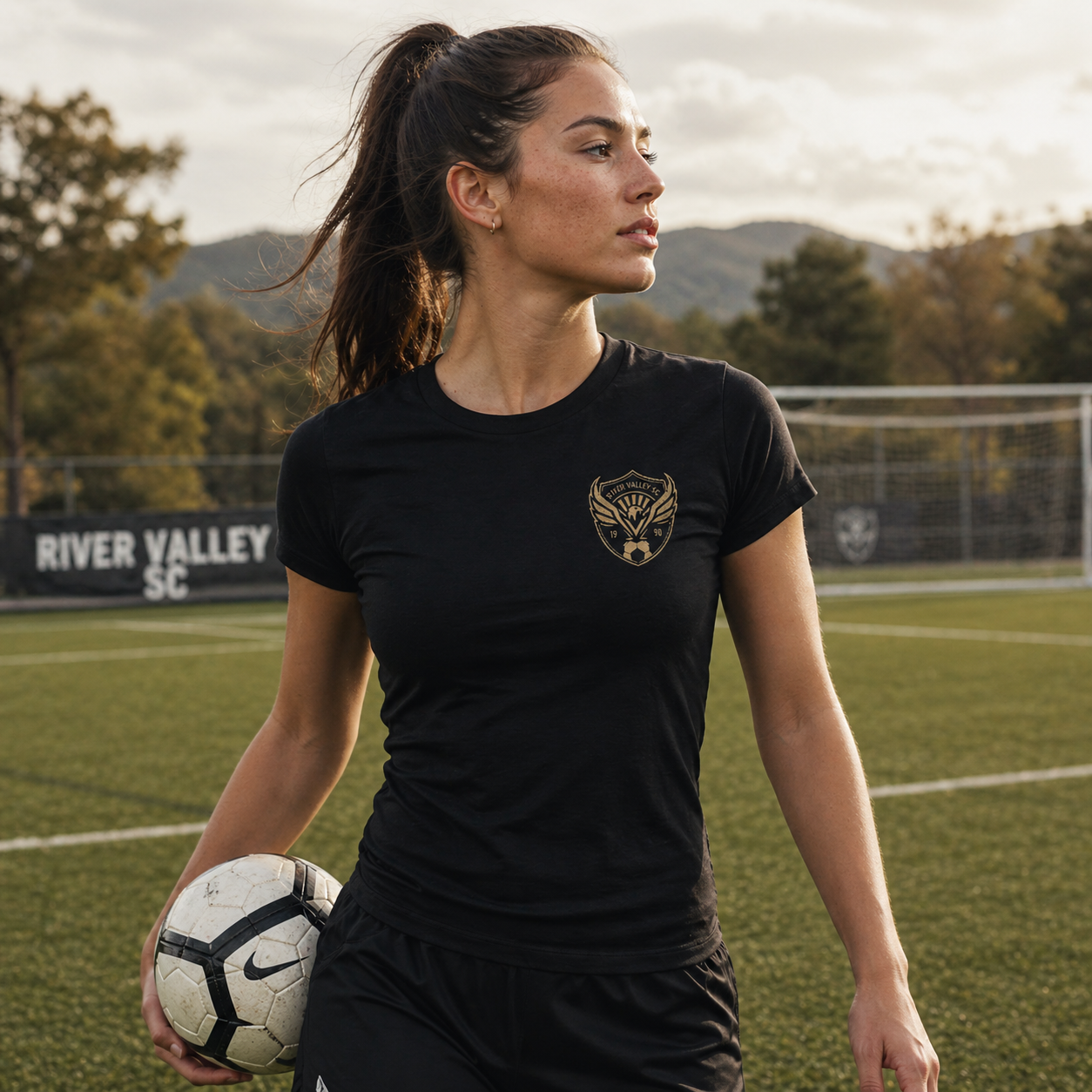 Women's Cotton Crest Tee