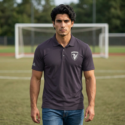 RVSC United Adidas Athletic Polo