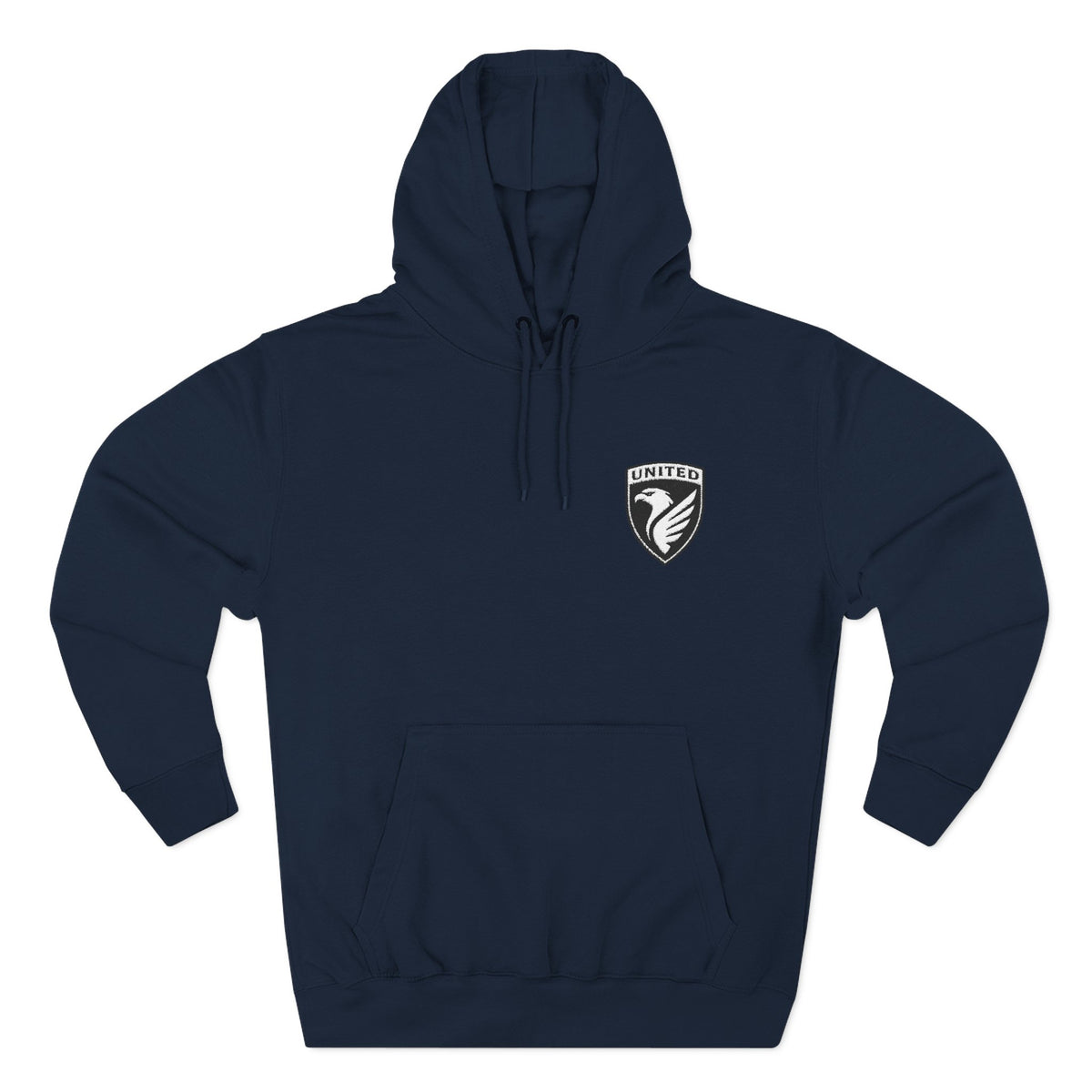 Embroidered Crest Hoodie