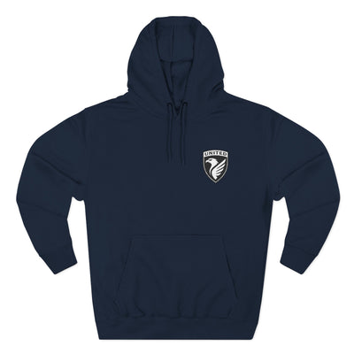 Embroidered Crest Hoodie