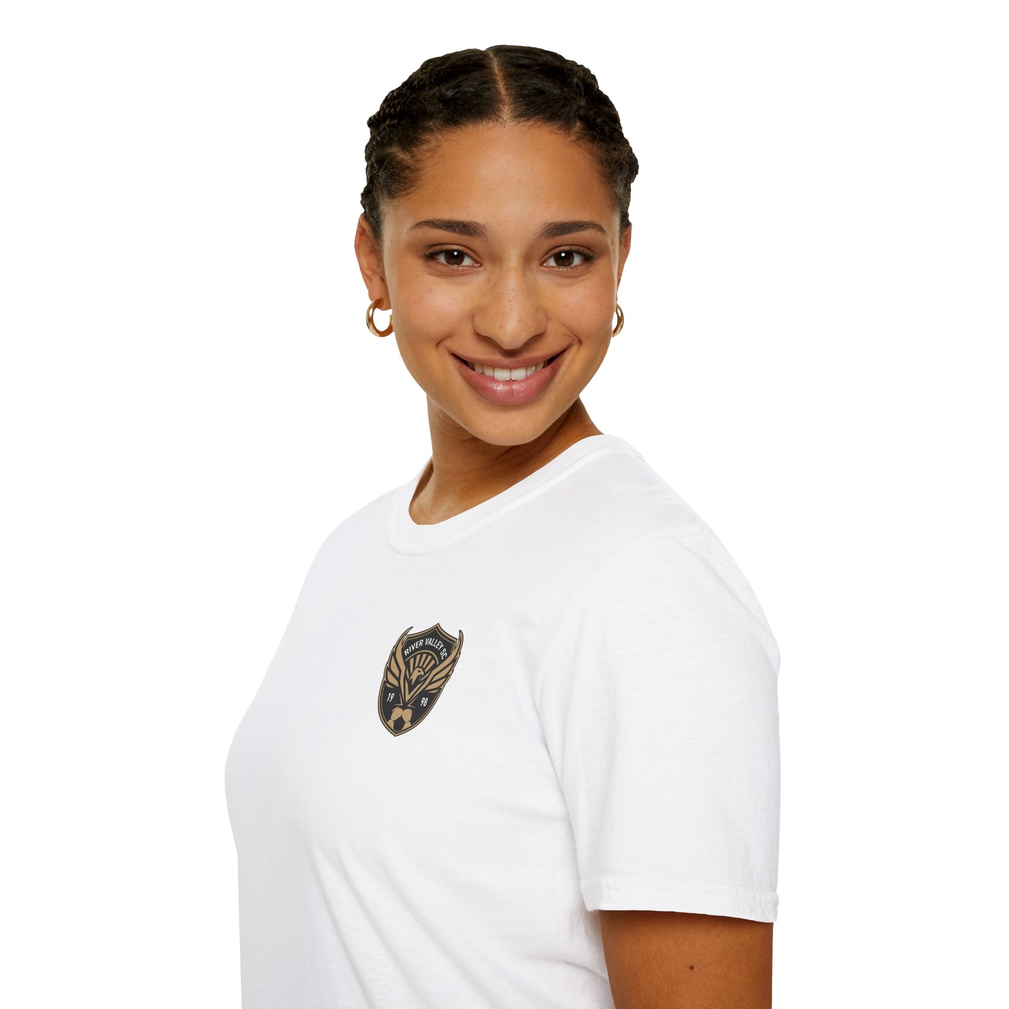 Unisex Softstyle Crest T-Shirt