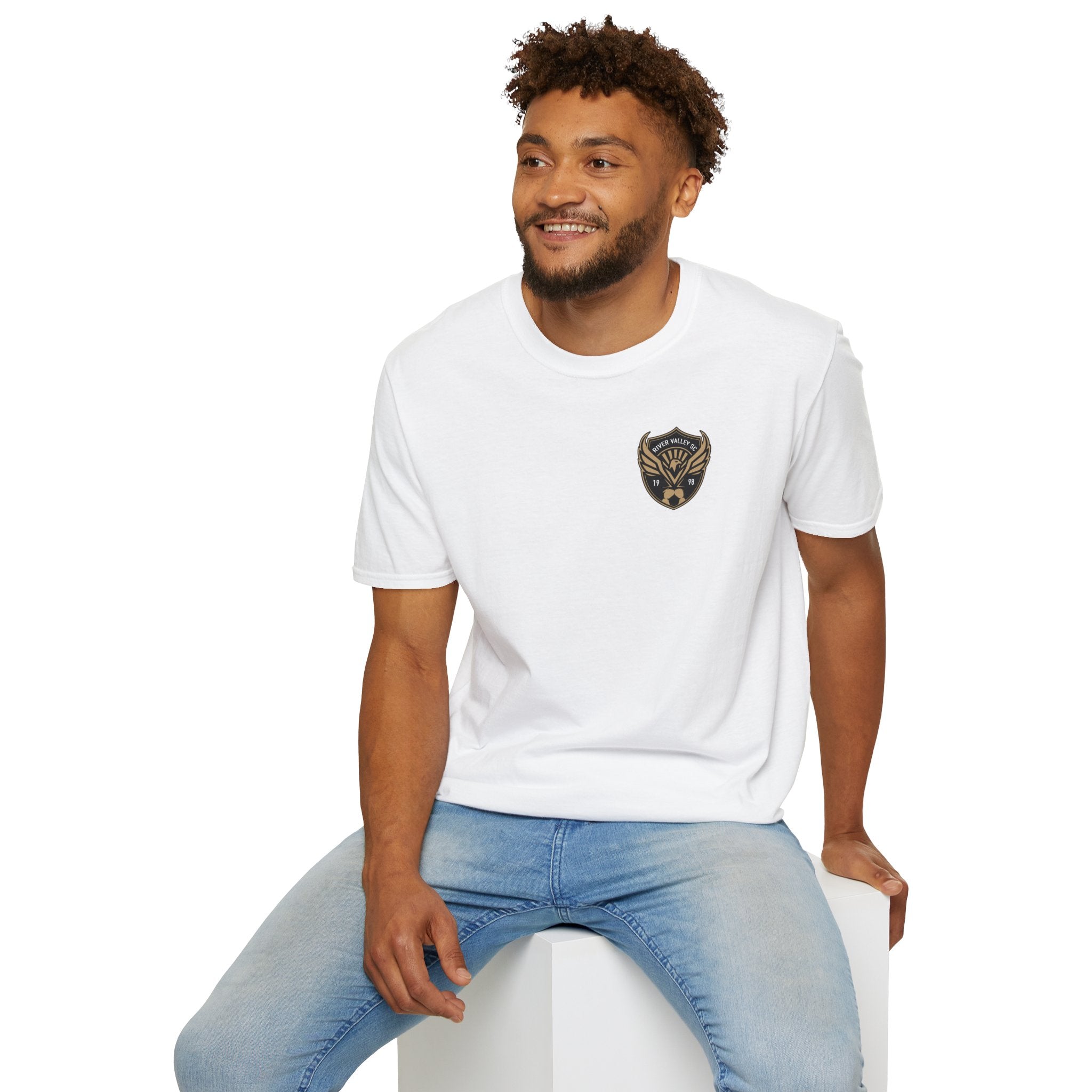 Unisex Softstyle Crest T-Shirt