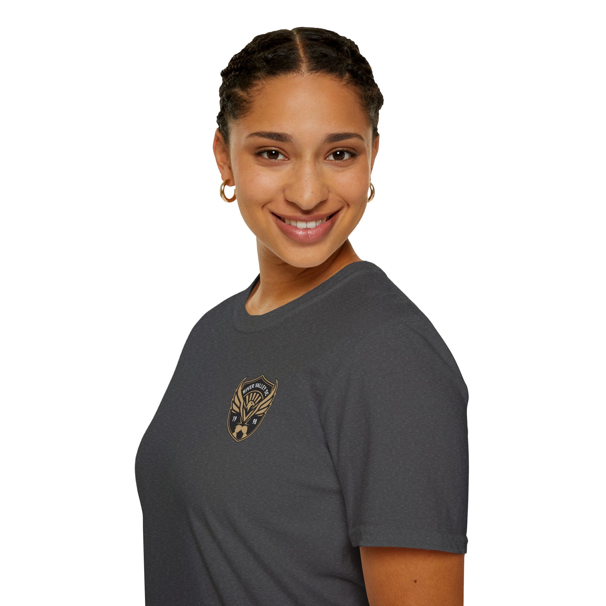Unisex Softstyle Crest T-Shirt