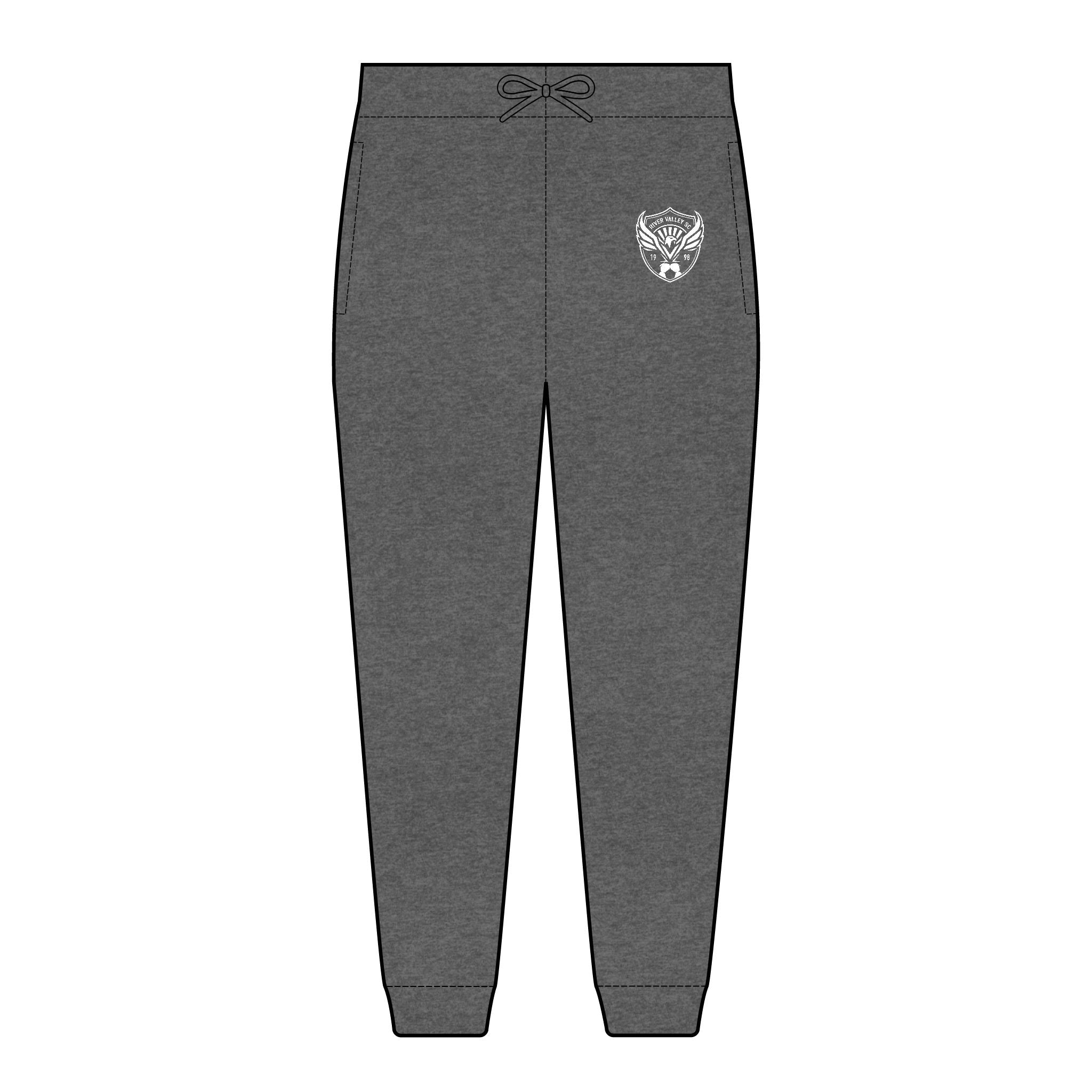 Embroidered Fleece Joggers