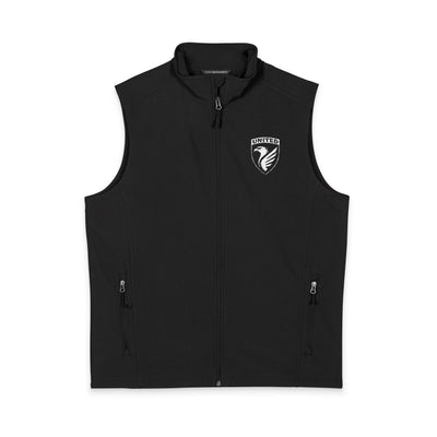 Embroidered Soft Shell Vest